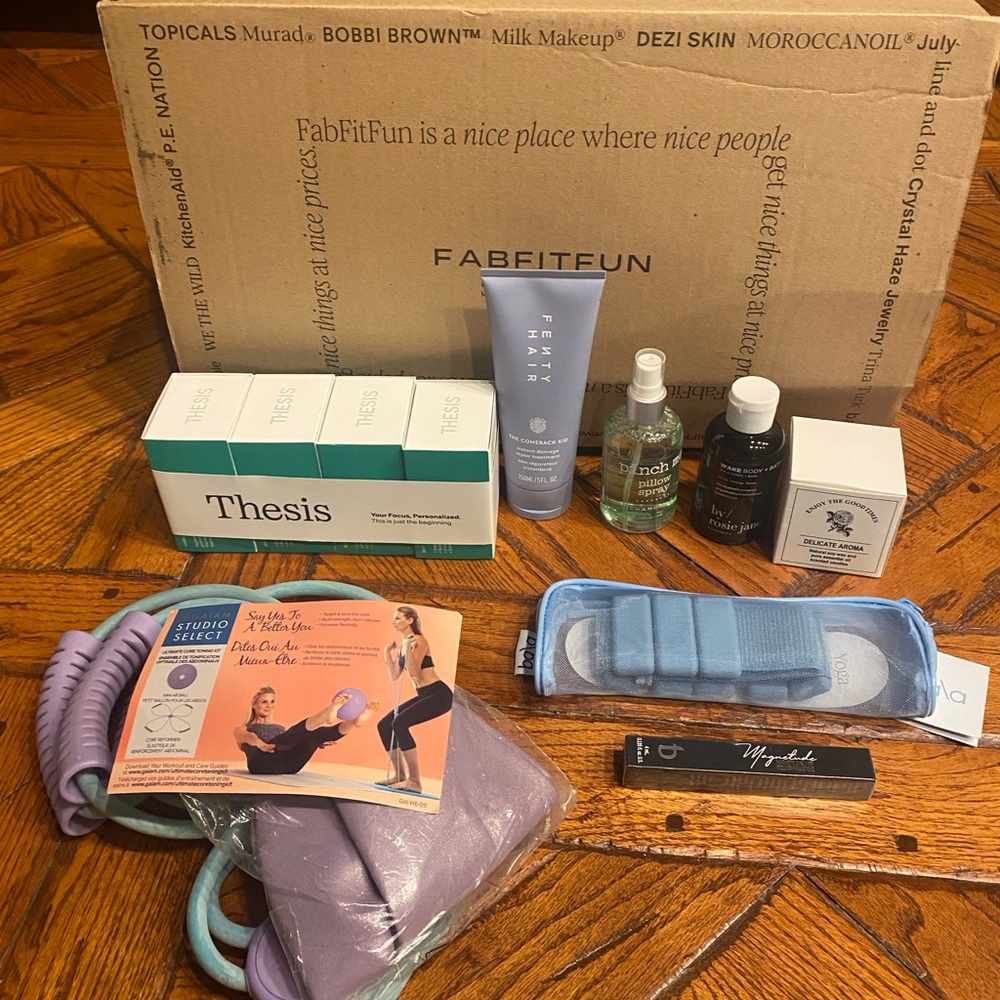 Thesis nootropics, Fenty Hair Repair, Exercise equipment & more!